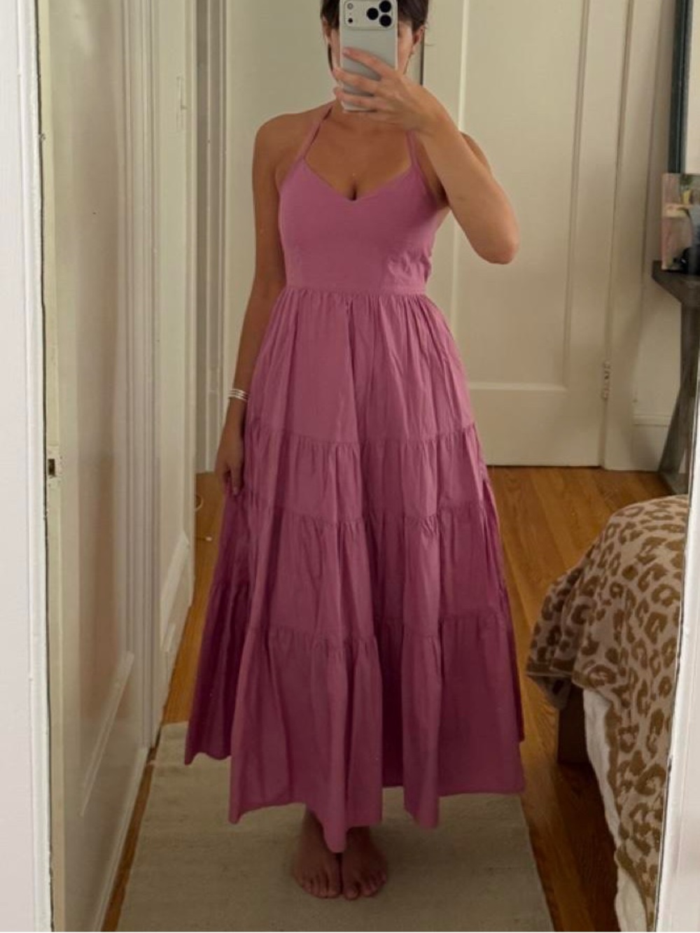 Madewell Sidonie Poplin Maxi Dress